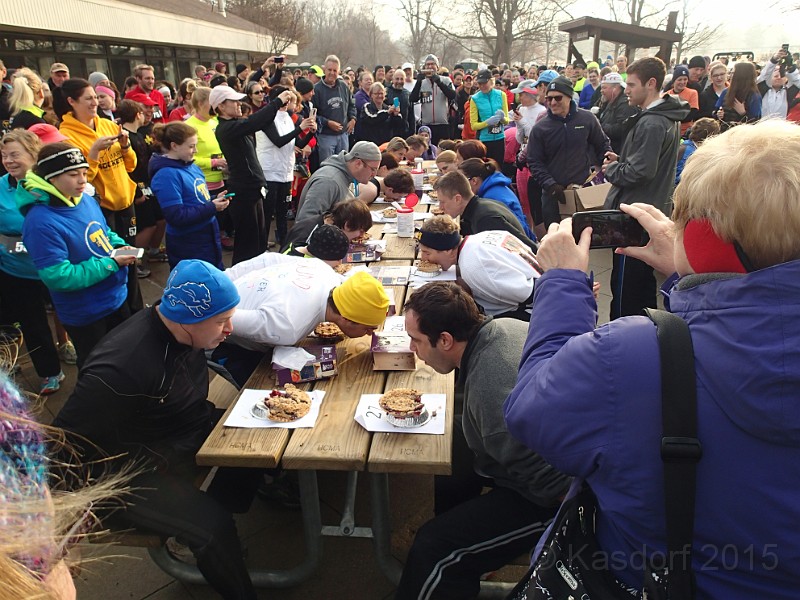 2015-03-14 2015-03-14 Pi 5K 019.JPG - The first (only) Pi run on 3.14.15 at 9:26.53 am... with PIE!